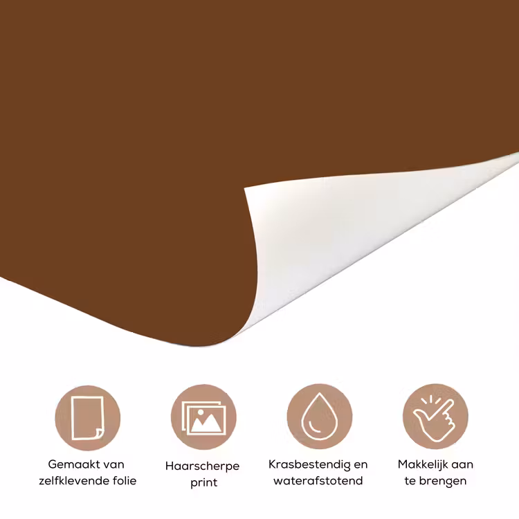 Deursticker - Rich - Espresso - Bruin — 3