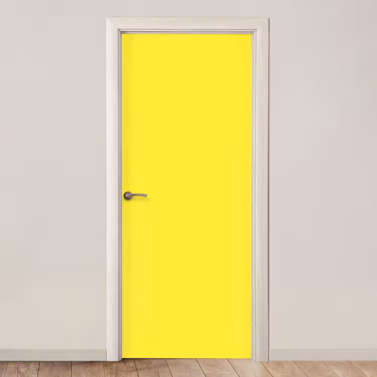 Deursticker - Soft - Custard - Geel — 1