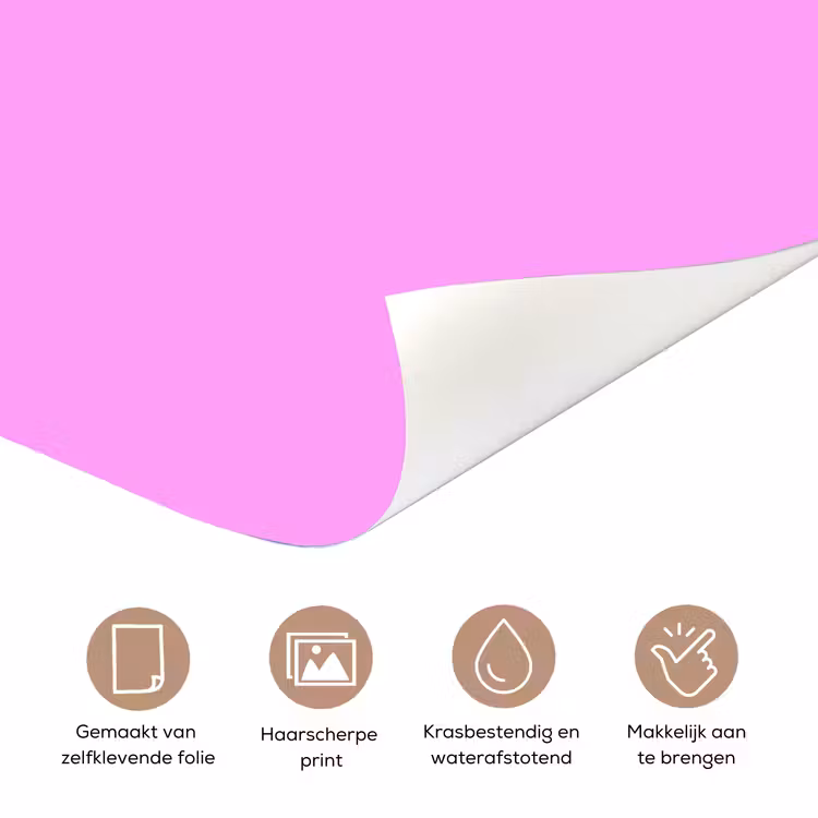 Deursticker - Soft - Lavender - Roze — 3