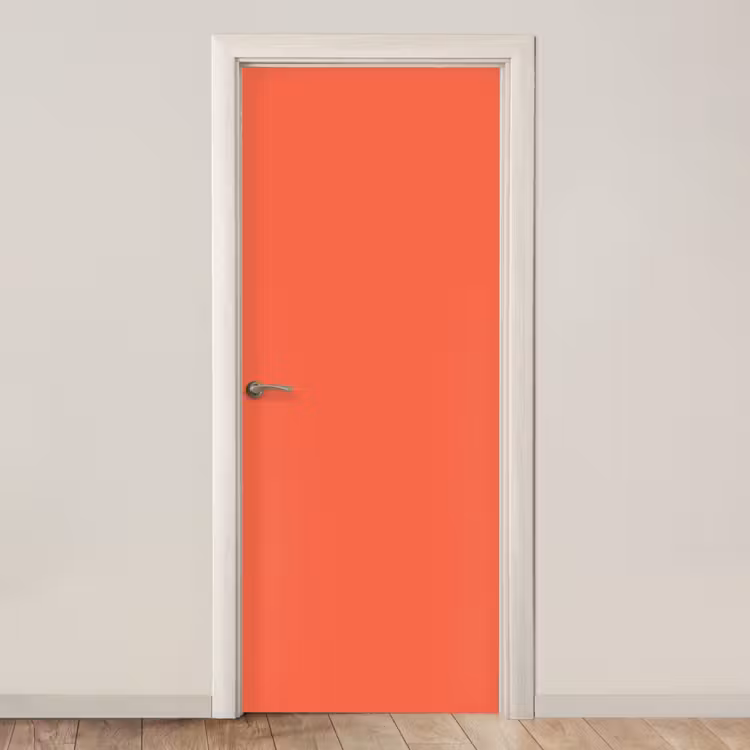 Deursticker - Sunset - Salmon - Oranje — 1