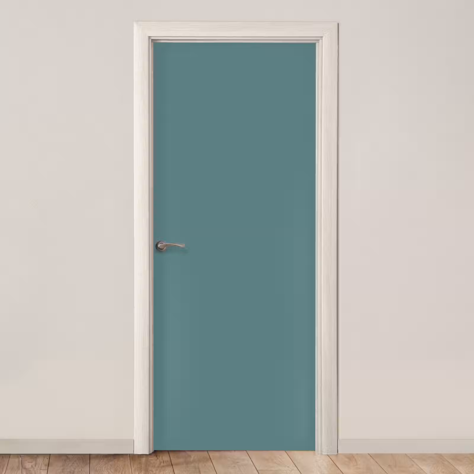 Deursticker - Serene - Teal - Blauw — 1