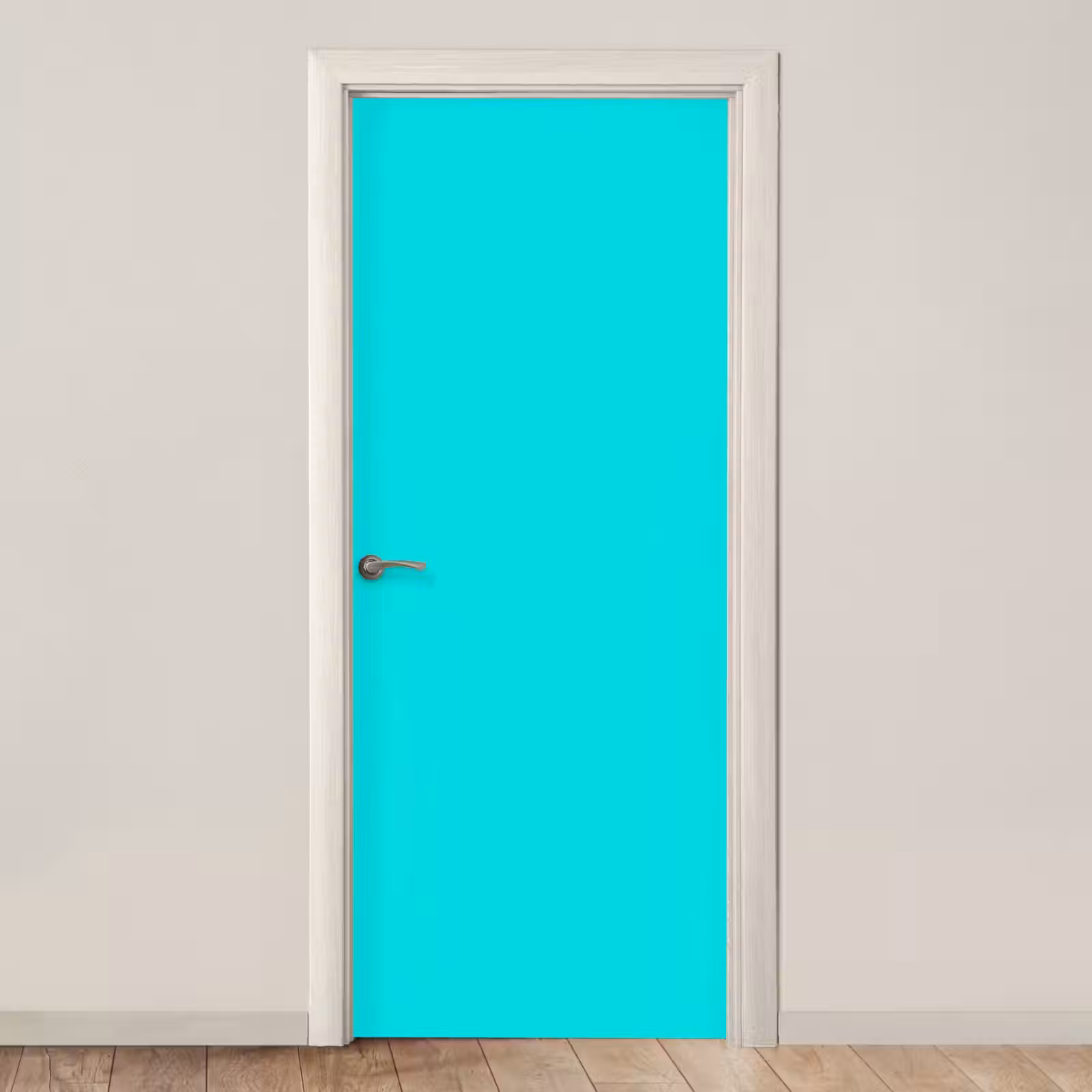 Deursticker - Vivid - Aquamarine - Turkoois — 1