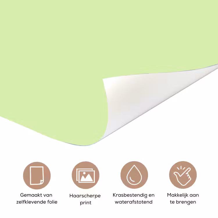 Deursticker - Light - Lime - Groen — 3
