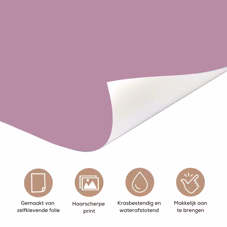 Deursticker - Lilac - Paars - Mauve — 3