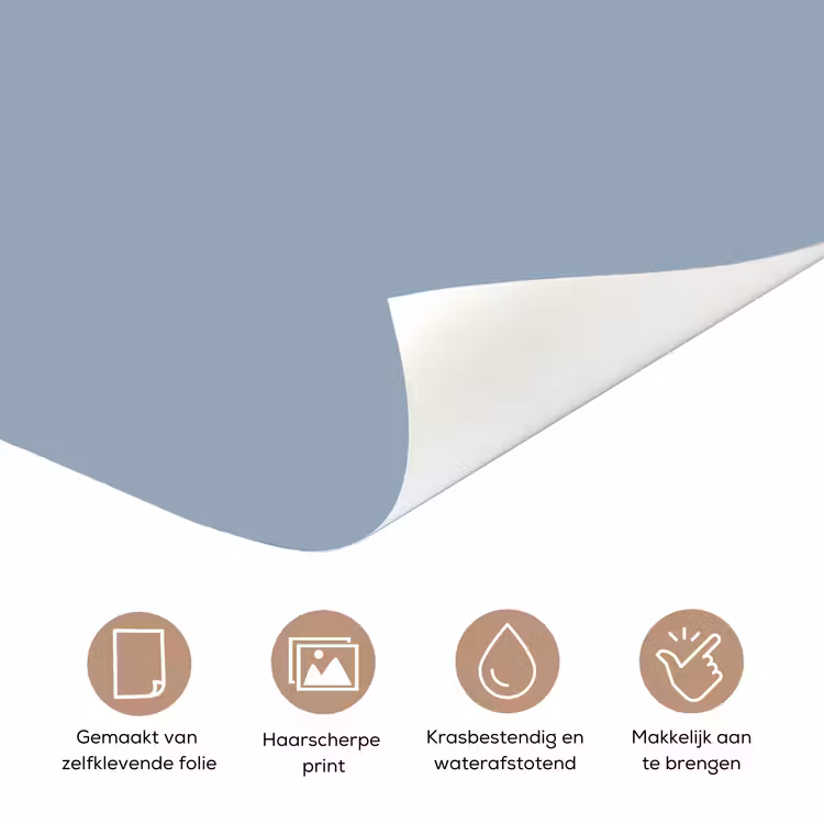 Deursticker - Mellow - Breeze - Blauw — 3