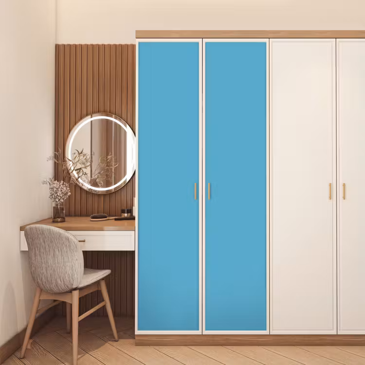 Deursticker - Ocean - Teal - Blauw — 5