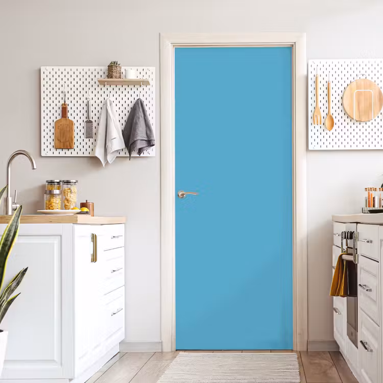 Deursticker - Ocean - Teal - Blauw — 7