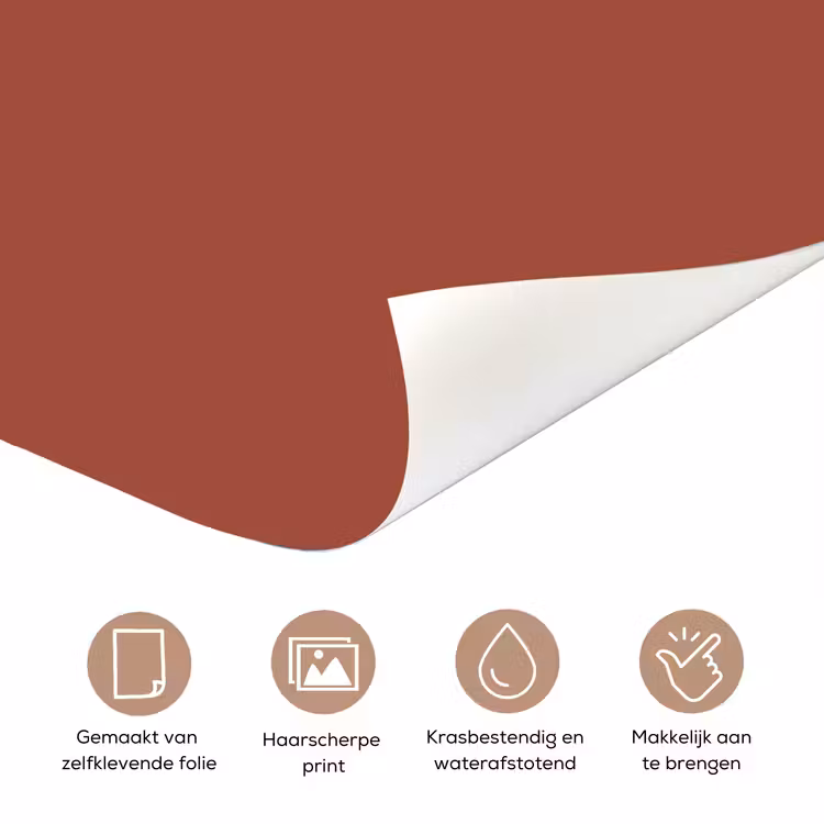 Deursticker - Rustic - Terracotta - Oranje — 3