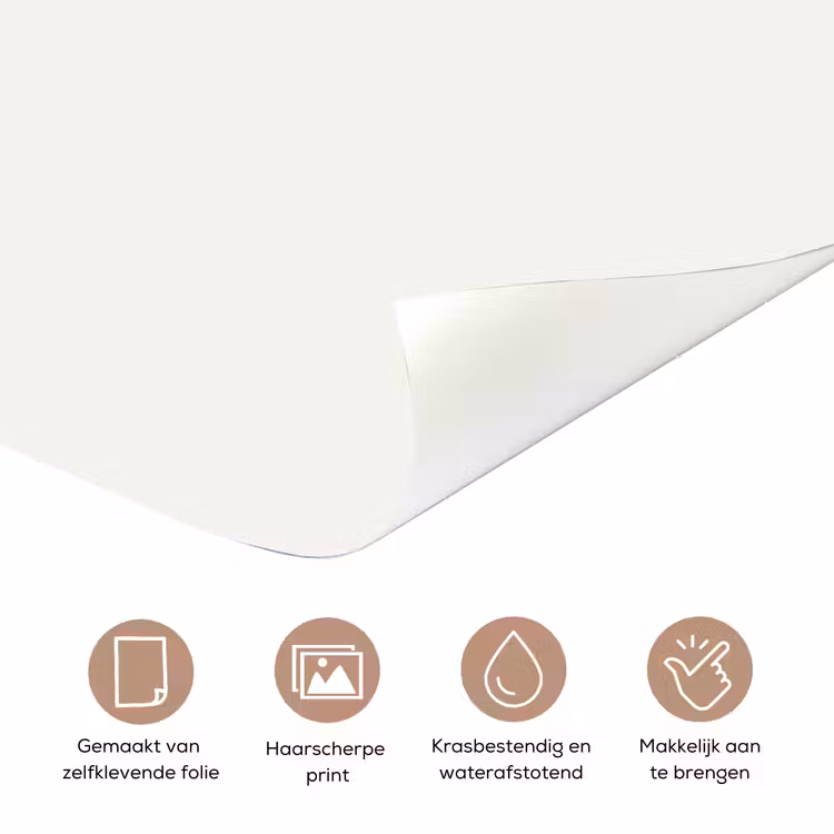 Deursticker - Pure - Alabaster - Wit — 3