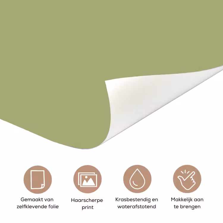 Deursticker - Whispering - Sage - Groen — 3