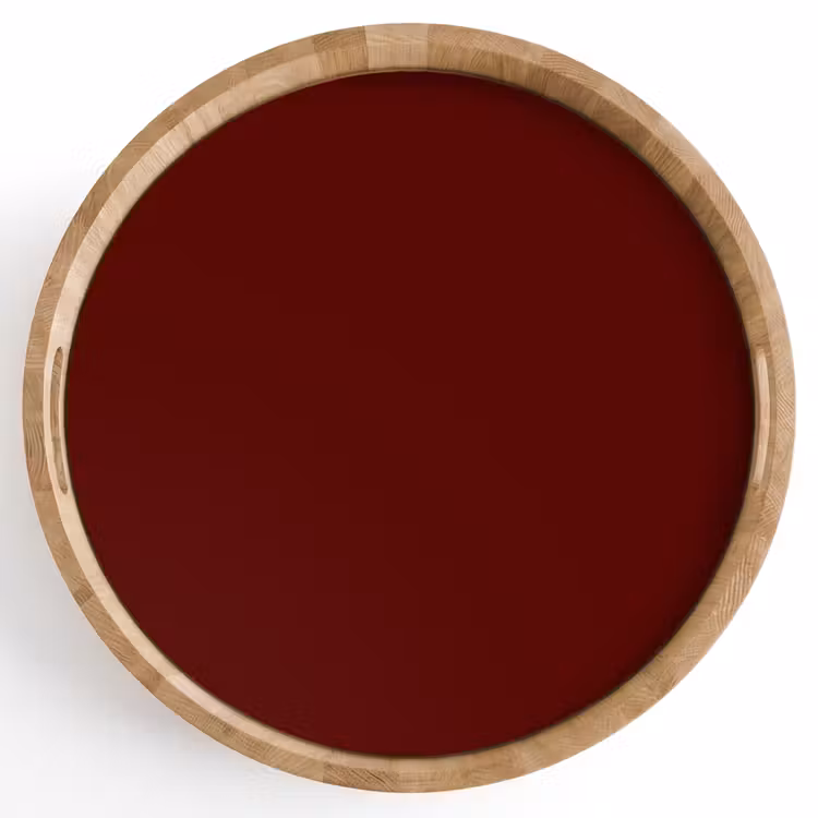 Dienblad - Burnt - Mahogany - Rood — 1