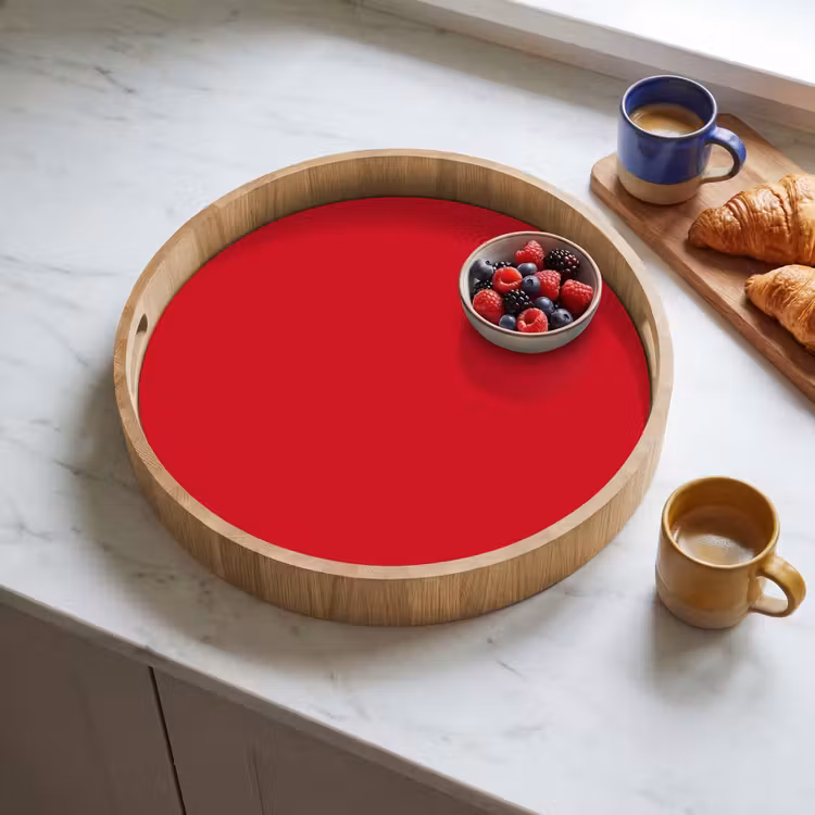 Dienblad - Crimson - Velvet - Rood — 4