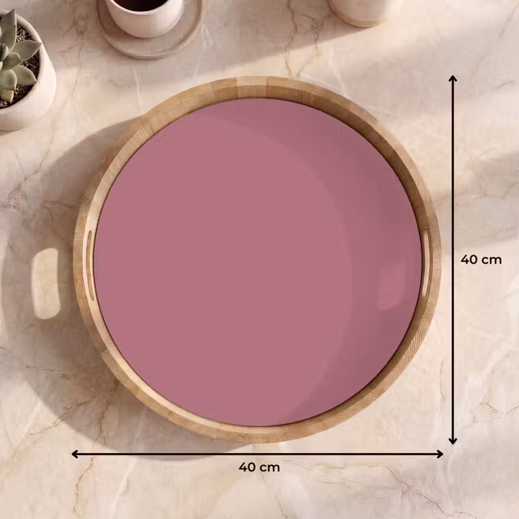 Dienblad - Antique - Mauve - Roze — 9
