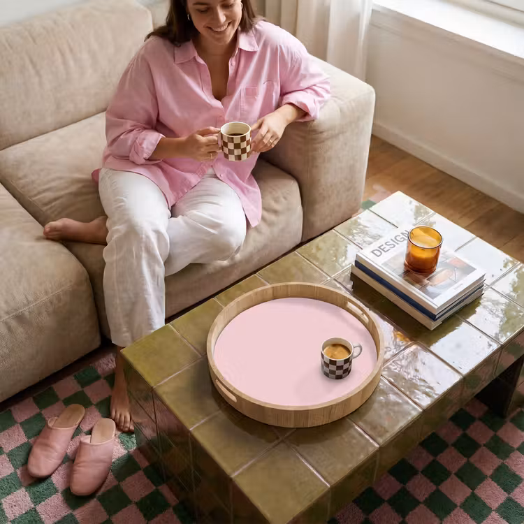 Dienblad - Blush - Pink - Roze — 6