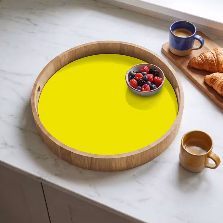 Dienblad - Bright - Canary - Geel — 4