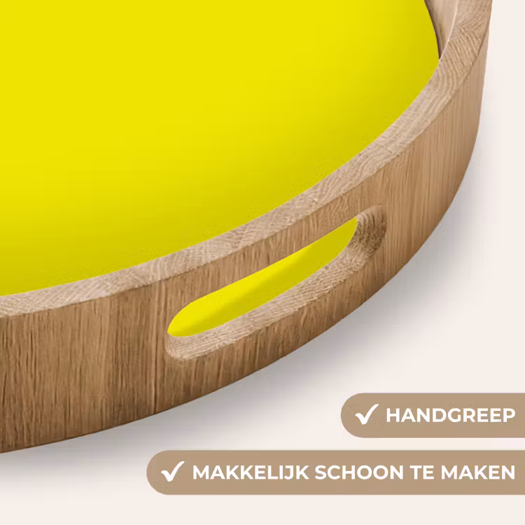 Dienblad - Bright - Canary - Geel — 5