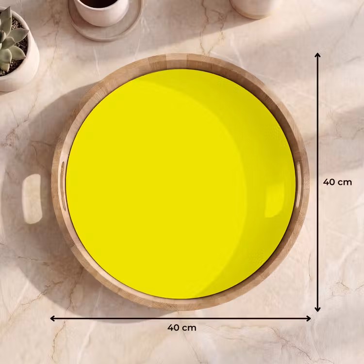 Dienblad - Bright - Canary - Geel — 9