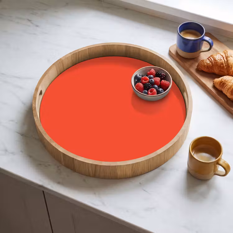 Dienblad - Burnt - Coral - Oranje — 4