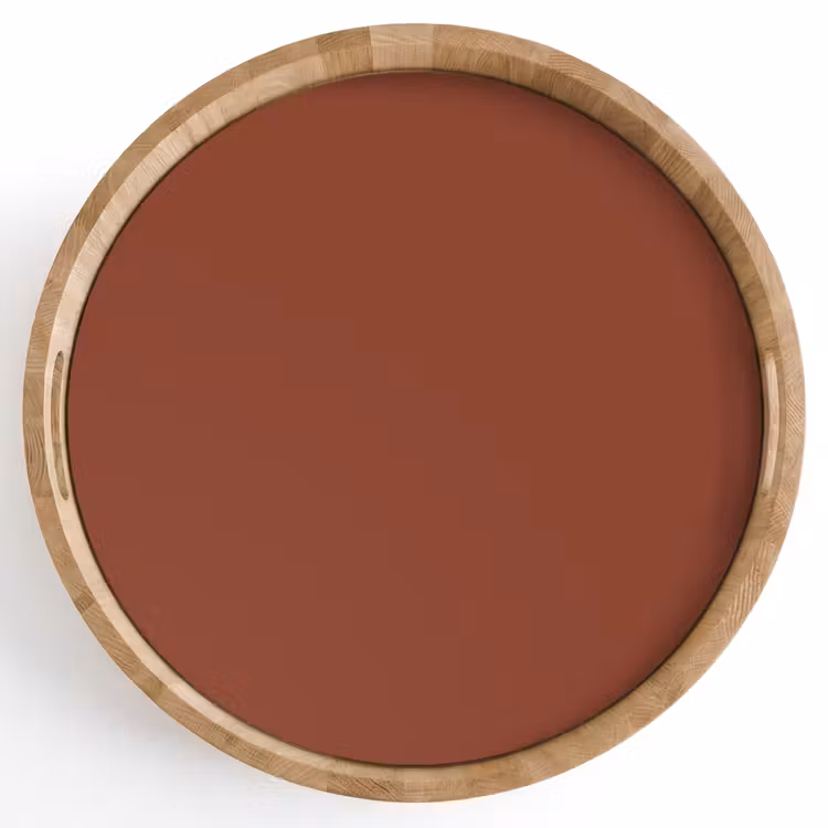 Dienblad - Burnt - Mahogany - Terracotta — 1