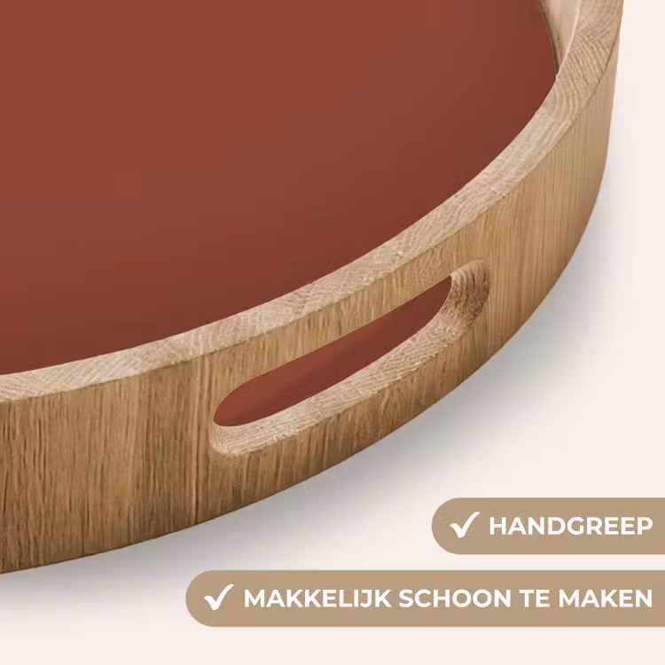 Dienblad - Burnt - Mahogany - Terracotta — 5