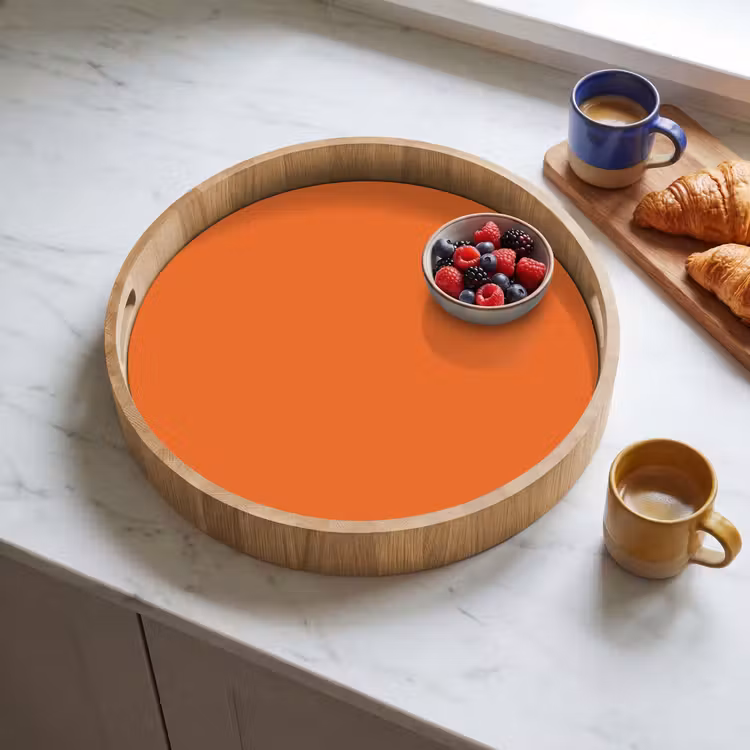 Dienblad - Burnt - Sienna - Oranje — 4