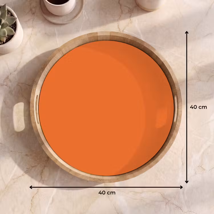 Dienblad - Burnt - Sienna - Oranje — 9