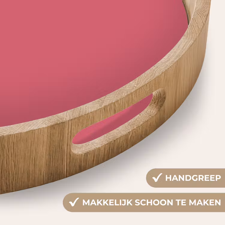 Dienblad - Crimson - Rose - Roze — 5
