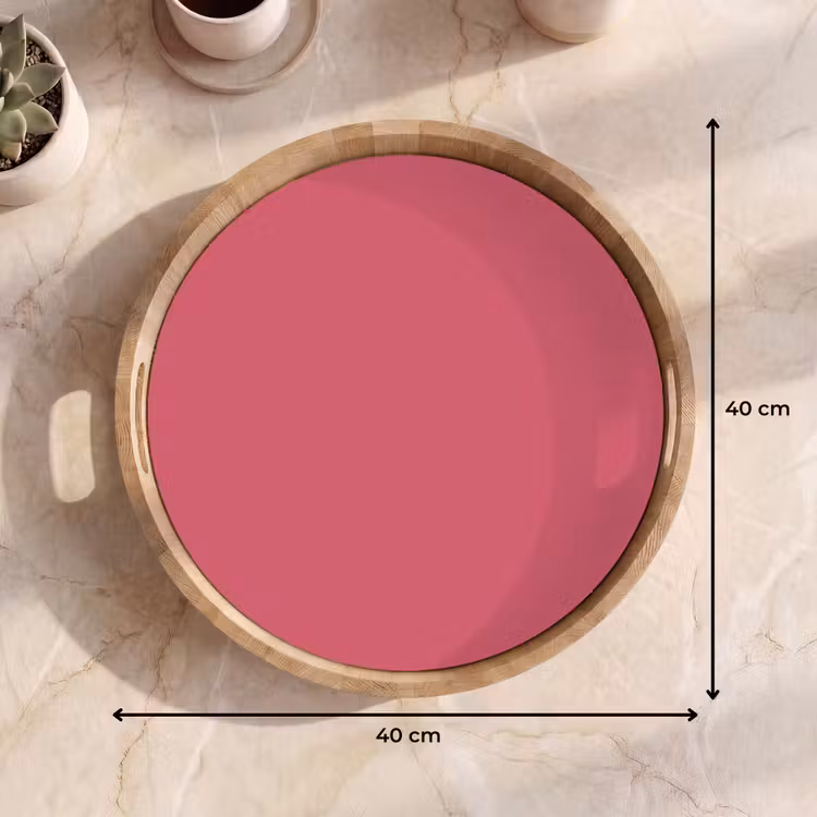 Dienblad - Crimson - Rose - Roze — 9
