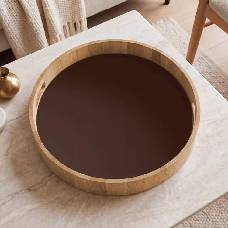 Dienblad - Dark - Chocolate - Bruin — 2