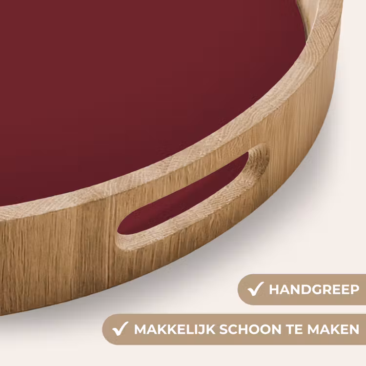 Dienblad - Dark - Garnet - Rood — 5