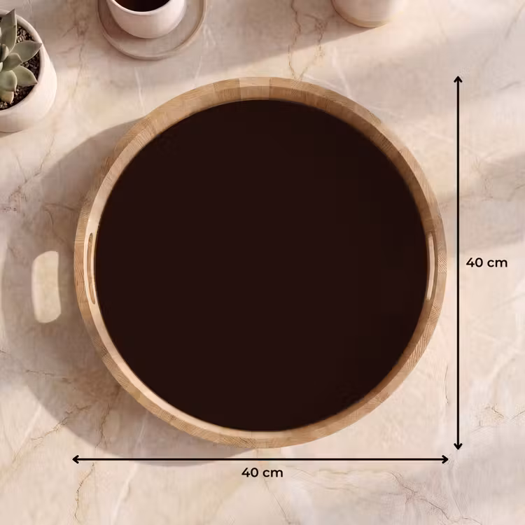Dienblad - Deep - Obsidian - Bruin — 9
