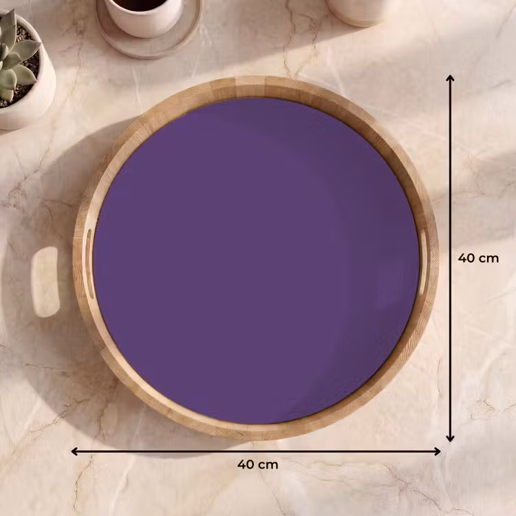 Dienblad - Deep - Plum - Paars — 9