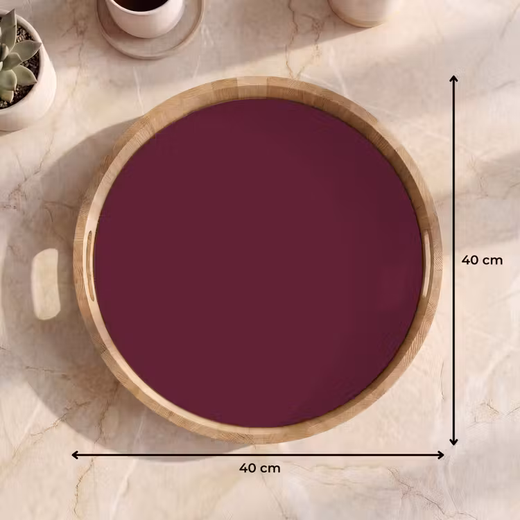 Dienblad - Deep - Plum - Paars — 9