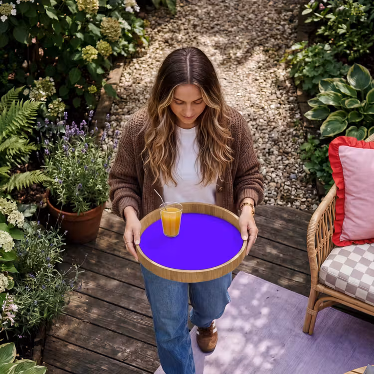 Dienblad - Electric - Indigo - Paars — 8