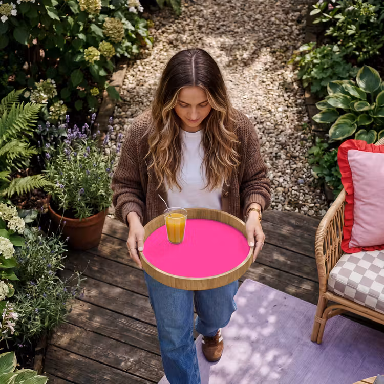 Dienblad - Electric - Magenta - Roze — 8