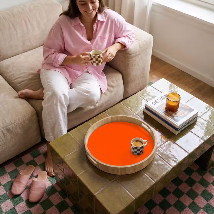 Dienblad - Fiery - Tangerine - Oranje — 6