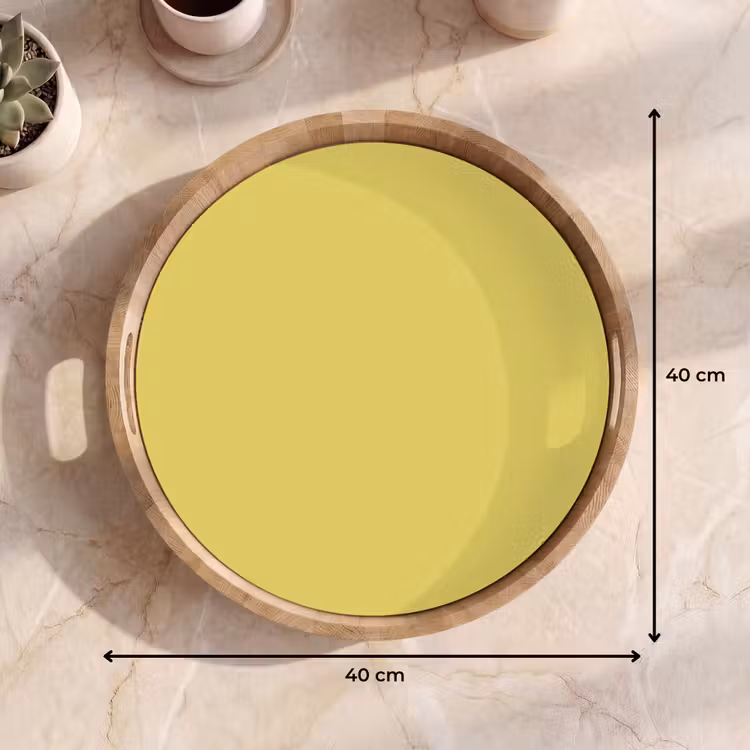 Dienblad - Golden - Ochre - Geel — 9