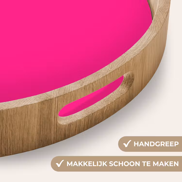 Dienblad - Hot - Fuchsia - Roze — 5