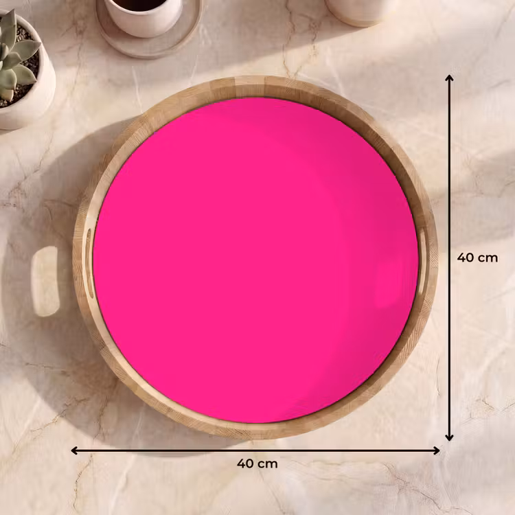 Dienblad - Hot - Fuchsia - Roze — 9