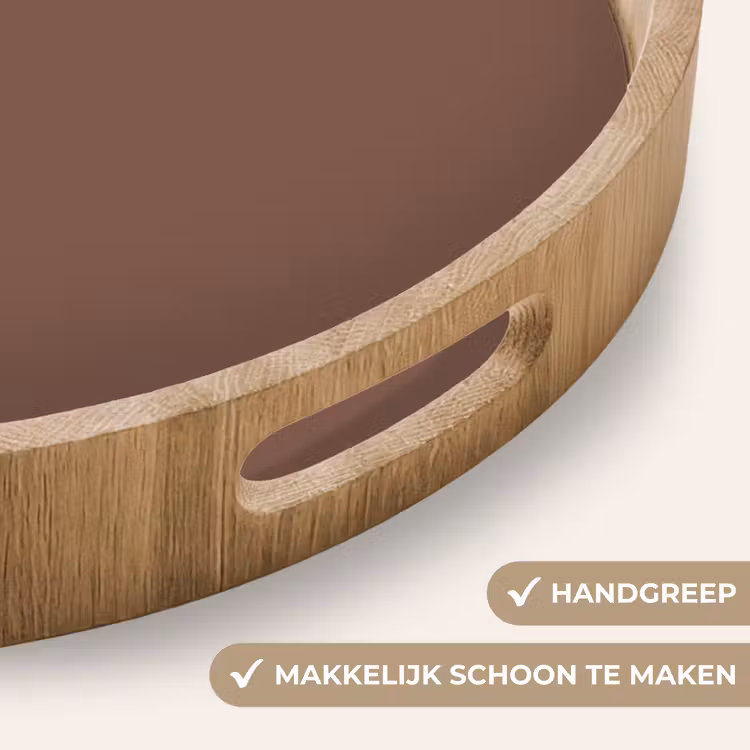 Dienblad - Muted - Chestnut - Bruin — 5