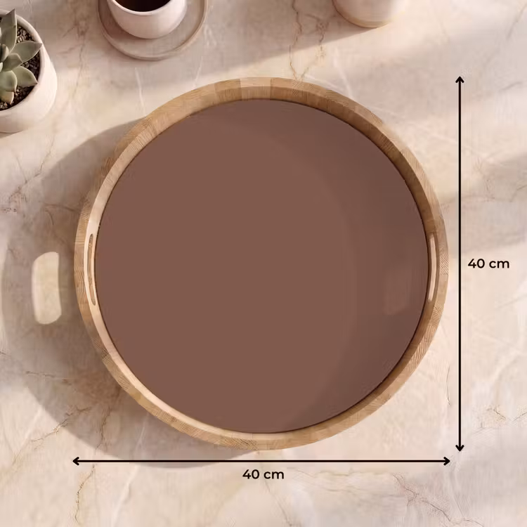 Dienblad - Muted - Chestnut - Bruin — 9