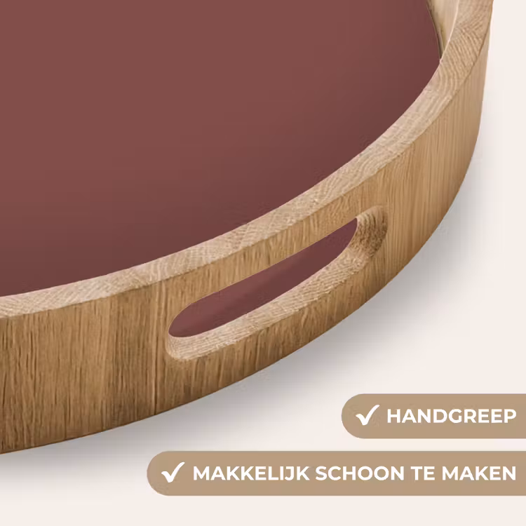 Dienblad - Muted - Raisin - Rood — 5