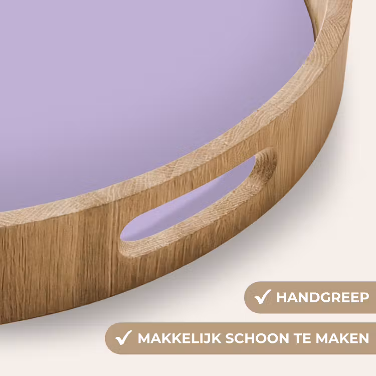 Dienblad - Pastel - Lilac - Paars — 5