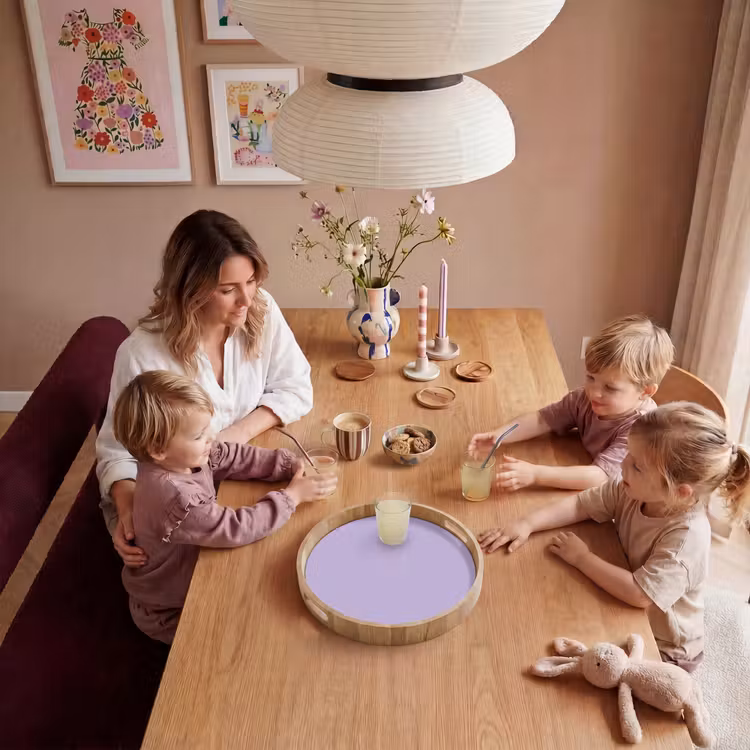 Dienblad - Pastel - Lilac - Paars — 7