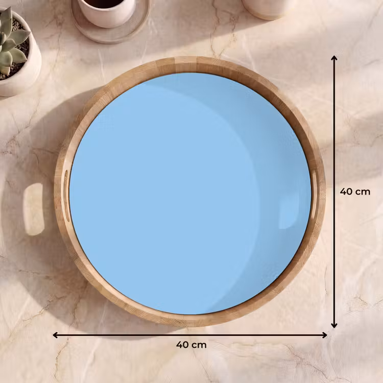 Dienblad - Baby - Blue - Blauw — 9