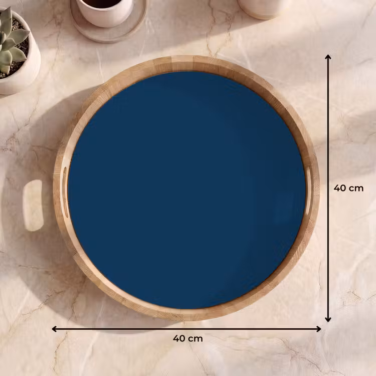 Dienblad - Deep - Ocean - Blauw — 9