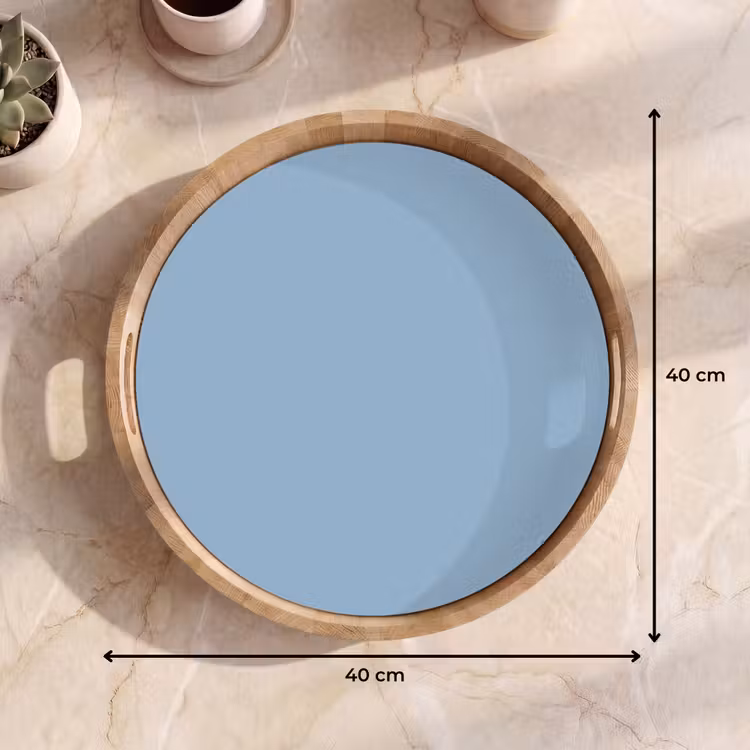Dienblad - Dusty - Denim - Blauw — 9