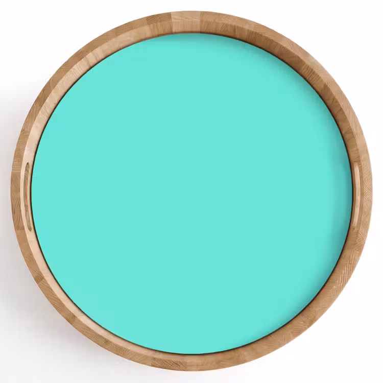 Dienblad - Electric - Cyan - Turkoois — 1