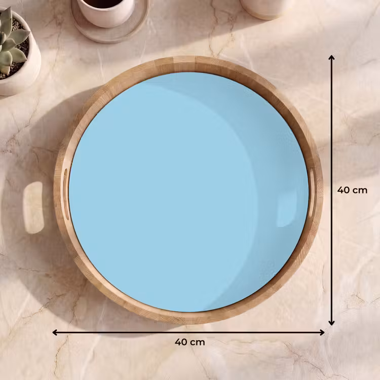 Dienblad - Ice - Blue - Blauw — 9