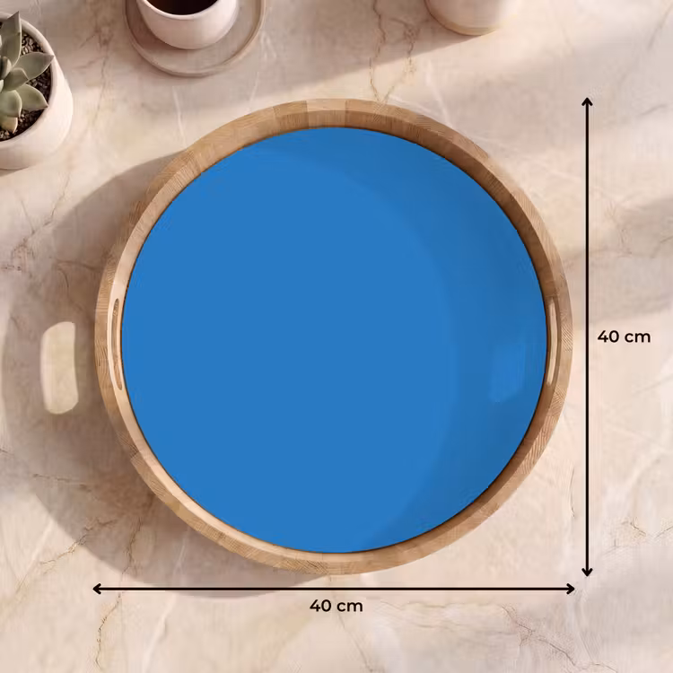 Dienblad - Royal - Blue - Blauw — 9